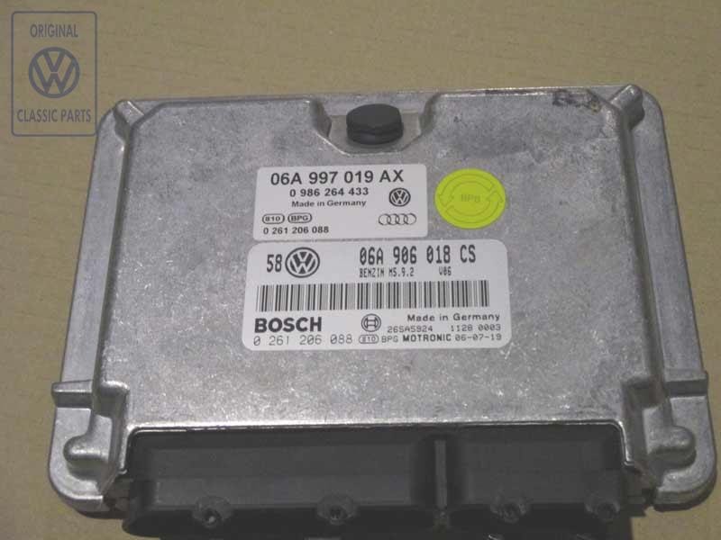 Genuine VW Control Unit For Petrol Engine - 06A997019AX