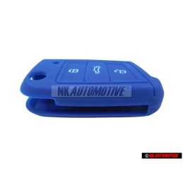 Genuine VW Key Cover Blue - 000087012AL3JJ