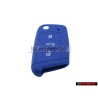 Genuine VW Key Cover Blue - 000087012AL3JJ