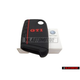 Genuine VW Key Cover Black/Red - 000087012ALGCA