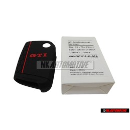 Genuine VW Key Cover Black/Red - 000087012ALGCA