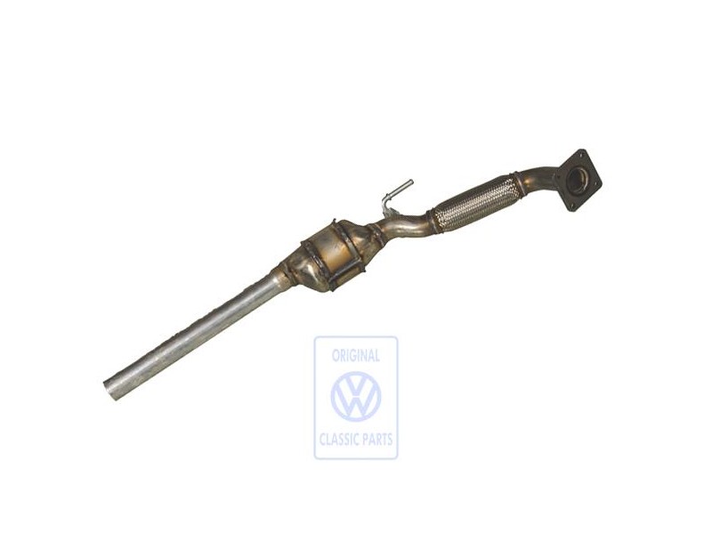 Genuine VW Exhaust Pipe With Catalyst - 1J0253058EX