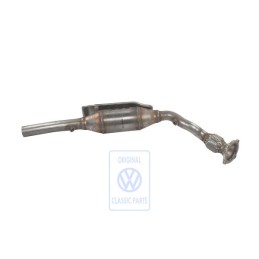Genuine VW Exhaust Pipe With Catalyst - 1J0254502GX