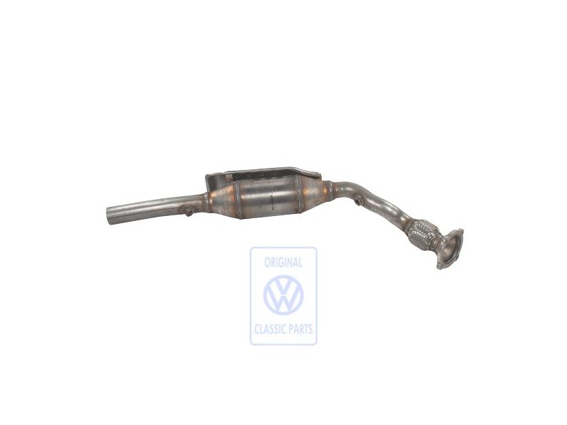 Genuine VW Exhaust Pipe With Catalyst - 1J0254502GX