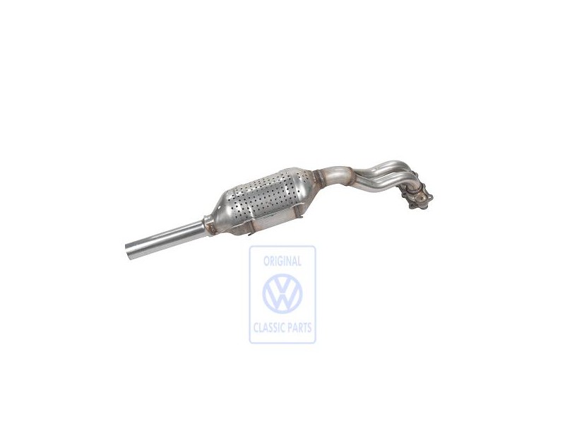 Genuine VW Exhaust Pipe With Catalyst - 1J0254508NX