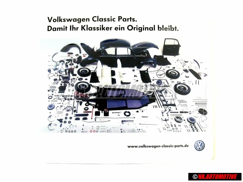 VW Classic Parts Beetle Mousepad - ZCP902232