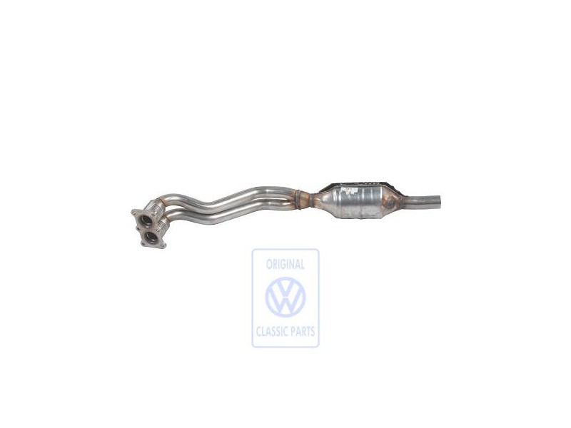 Genuine VW Exhaust Pipe With Catalyst - 1J1253058EX