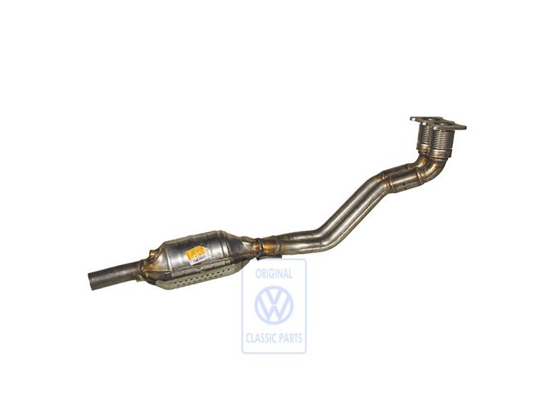 Genuine VW Exhaust Pipe With Catalyst - 1J1253058PX