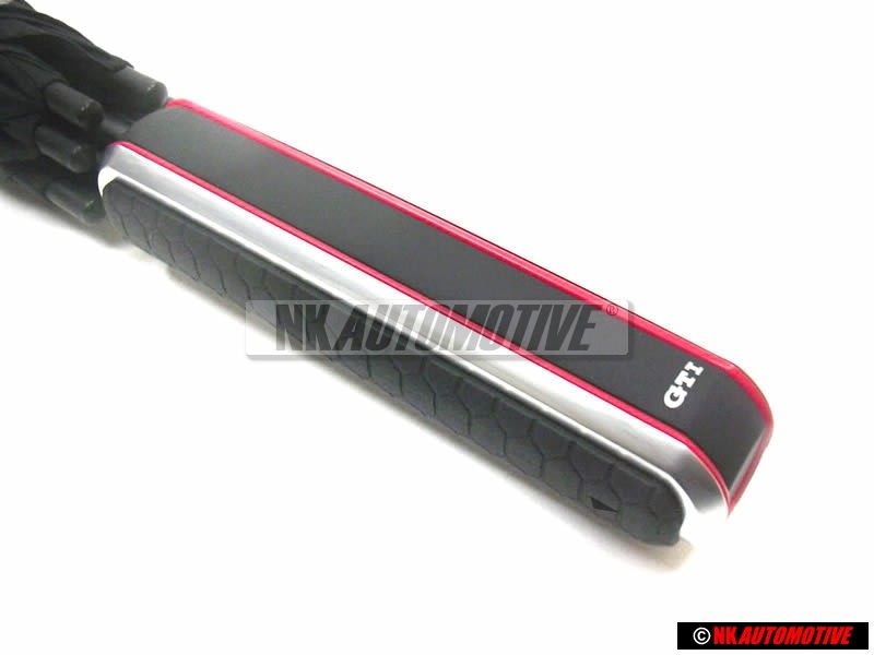 Genuine VW Umbrella Black/Red - 1KV087602A 6J1