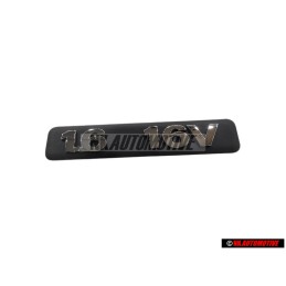 Genuine VW 1.6 16V Engine Cover Badge Emblem Chrome - 036103929H