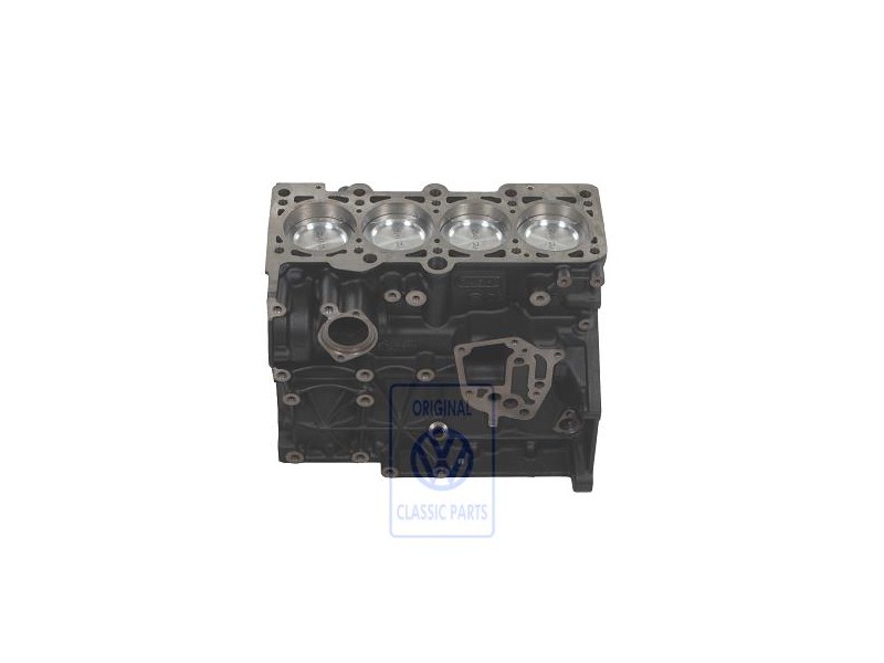Genuine VW Cylinder Block With Pistons - 06A103101P