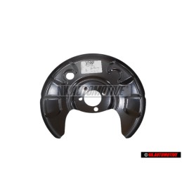 Genuine VW Lamination Brake Disc Cover Plate Shield Rear Right - 191615612