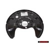 Genuine VW Lamination Brake Disc Cover Plate Shield Rear Right - 191615612