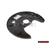 Genuine VW Lamination Brake Disc Cover Plate Shield Rear Right - 191615612