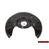 Genuine VW Lamination Brake Disc Cover Plate Shield Rear Right - 191615612