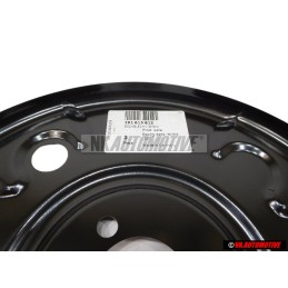Genuine VW Lamination Brake Disc Cover Plate Shield Rear Right - 191615612