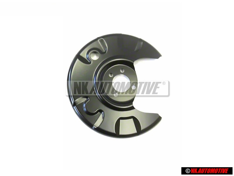 Genuine VW Lamination Brake Disc Cover Plate Shield Rear Left - 191615611