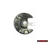 Genuine VW Lamination Brake Disc Cover Plate Shield Rear Left - 191615611