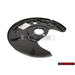 Genuine VW Lamination Brake Disc Cover Plate Shield Rear Left - 191615611