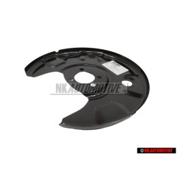 Genuine VW Lamination Brake Disc Cover Plate Shield Rear Left - 191615611