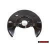 Genuine VW Lamination Brake Disc Cover Plate Shield Rear Left - 191615611