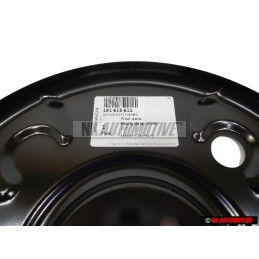 Genuine VW Lamination Brake Disc Cover Plate Shield Rear Left - 191615611