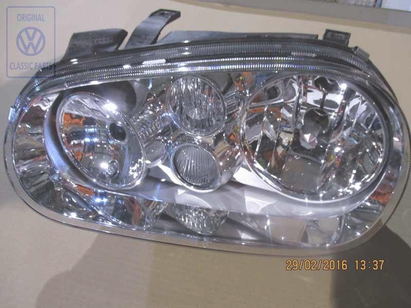 Genuine VW Halogen Twin Headlights With Halogen Fog Lights - 1J0941017C