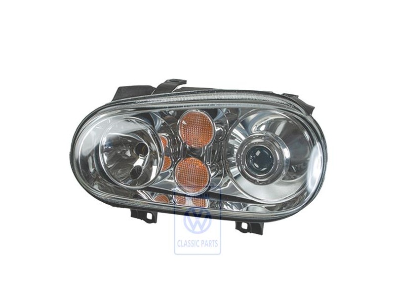 Genuine VW Halogen Twin Headlights For Gas Discharge Bulb - 1J2941017E