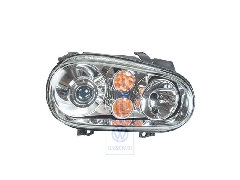 Genuine VW Halogen Twin Headlights For Gas Discharge Bulb - 1J2941018E
