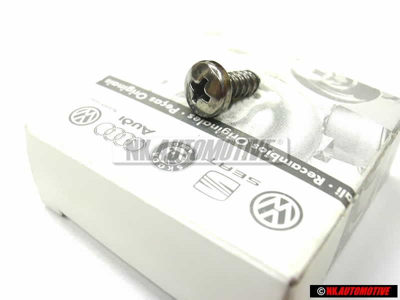 Genuine VW Oval Panel Screw 4.8x13 - N 0139681