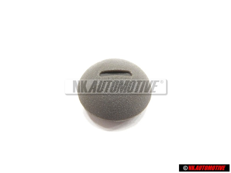 Genuine VW Press Stud Flannel Grey - N 90581901U71