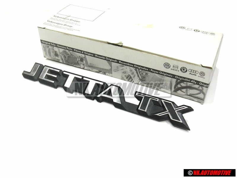 Genuine VW JETTA TX Rear Trunk Boot Badge Emblem - 165853687G GX2