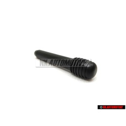 Genuine VW Knob For Locking Rod Satin Black - 17S837187 9B9