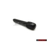 Genuine VW Knob For Locking Rod Satin Black - 17S837187 9B9