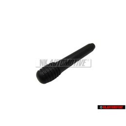 Genuine VW Knob For Locking Rod Satin Black - 17S837187 9B9