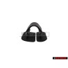 Genuine VW Retaining Clip Satin Black - 1H5863849A 01C