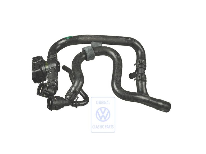 Genuine VW Coolant Hose With Quick Release Coupling - 1J0121156BJ