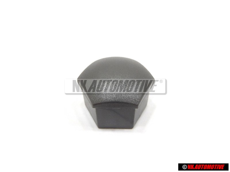 Genuine Audi Cap - Wheel Bolt Grey Metallic - 321601173A Z37
