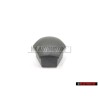 Genuine Audi Cap - Wheel Bolt Grey Metallic - 321601173A Z37