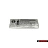 Genuine VW Sticker Overfilled Engine Oil Can Damage Catalyst - 701010002A