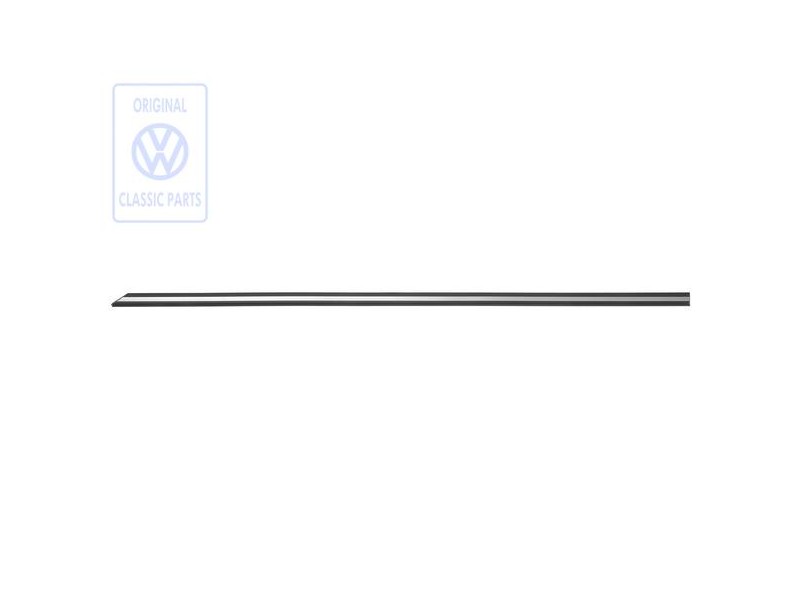 Genuine VW Trim For Side Part Black/Chrome - 533853537A GX4