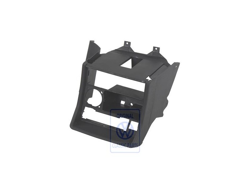 Genuine VW Centre Console, Upper Part Satin Black - 533863241E 01C