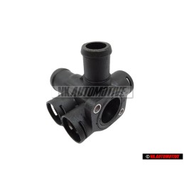 Genuine VW Flange With Sealing Ring - 037121132B