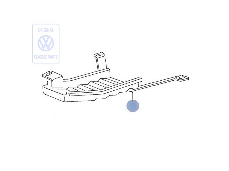 Genuine VW Guard Plate - 533253731A