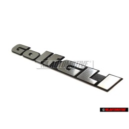 Genuine VW GOLF GLI Rear Badge Emblem Brushed Silver - 191853687R GX2