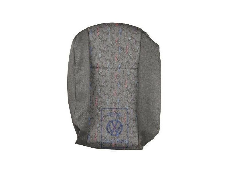 Genuine VW Backrest Cover (Cloth/Leatherette) Black - 1H0885805CGDTM