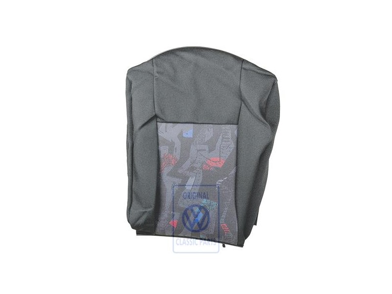 Genuine VW Backrest Cover (Fabric) Black - 1H0885805CKFNY