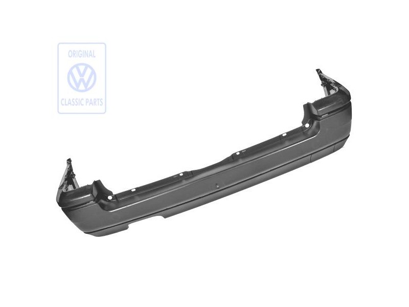 Genuine VW Bumper Cover Satin Black - 1H9807417H B41