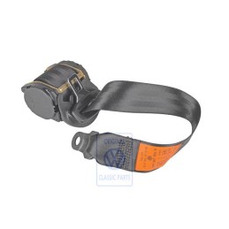 Genuine VW Three-Point Safety Belt Satin Black - 1H9857806B B41
