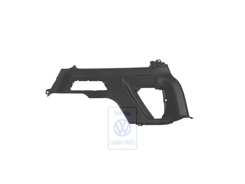 Genuine VW Luggage Compartment Trim Satin Black - 1H9867430A B41